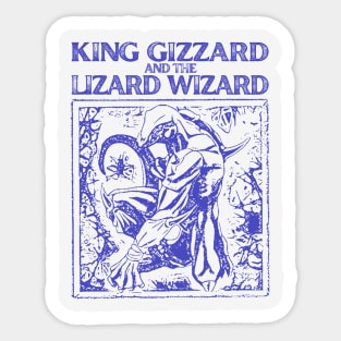 King Gizzard & The Lizard Wizard // Fanmade Sticker